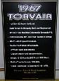 1967 torvair car show sign